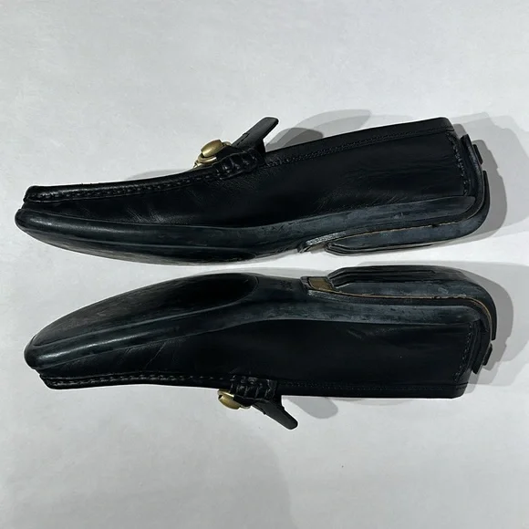 Gucci Horsebit Accent Leather Moccasins - Picture 10 of 13